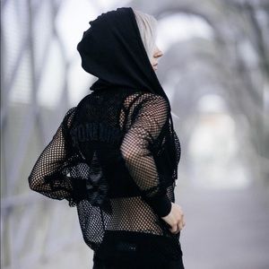 Volcom mesh sweater